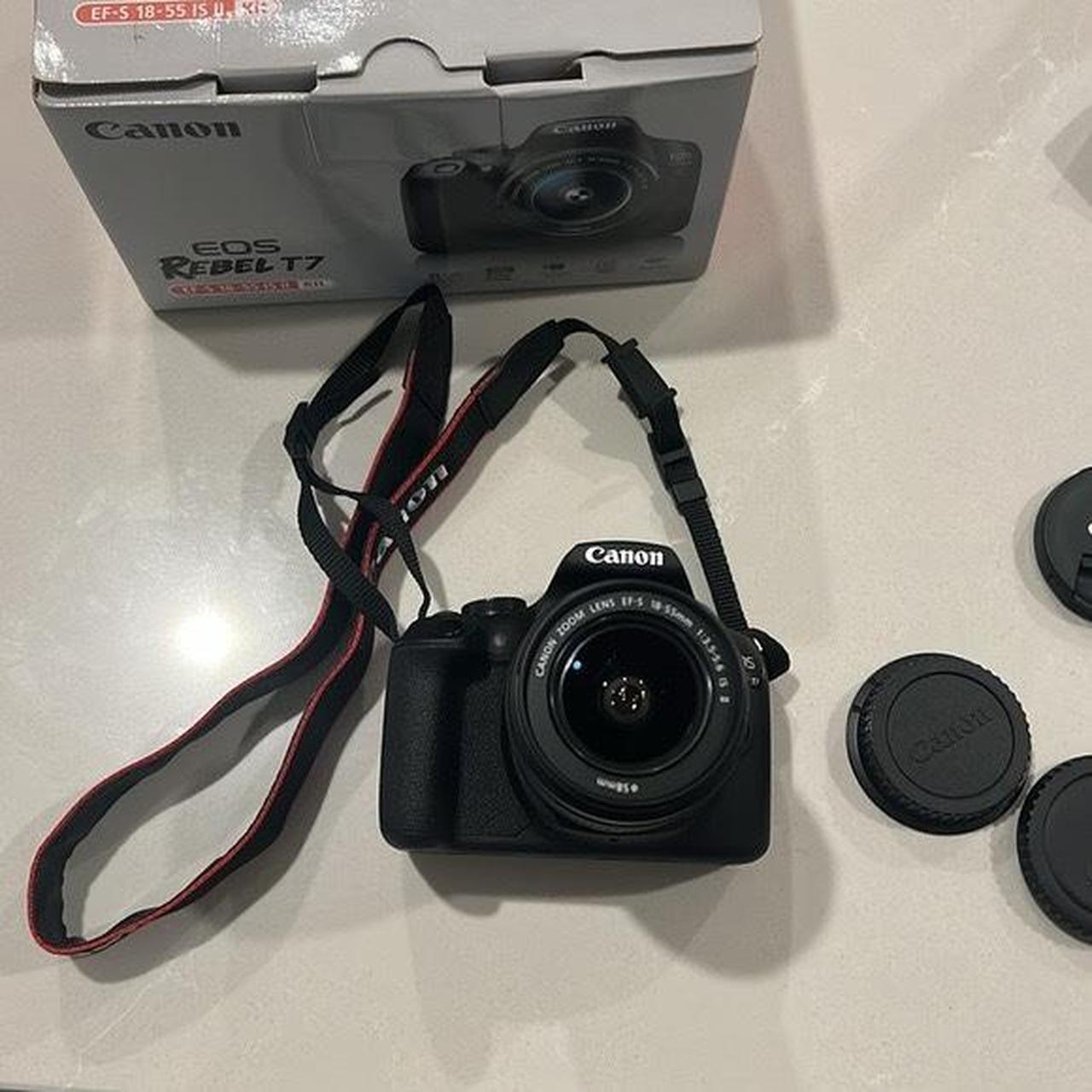 EOS Rebel T7 DSLR with 18-55mm Lens WITH Camera...