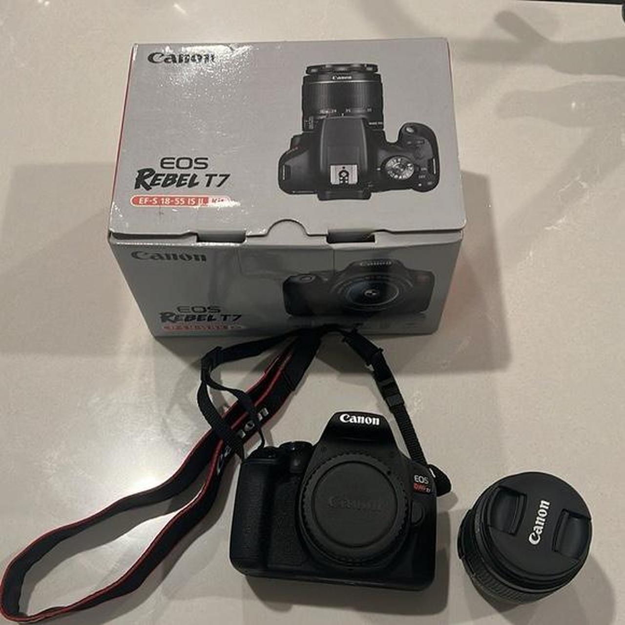 EOS Rebel T7 DSLR with 18-55mm Lens WITH Camera...