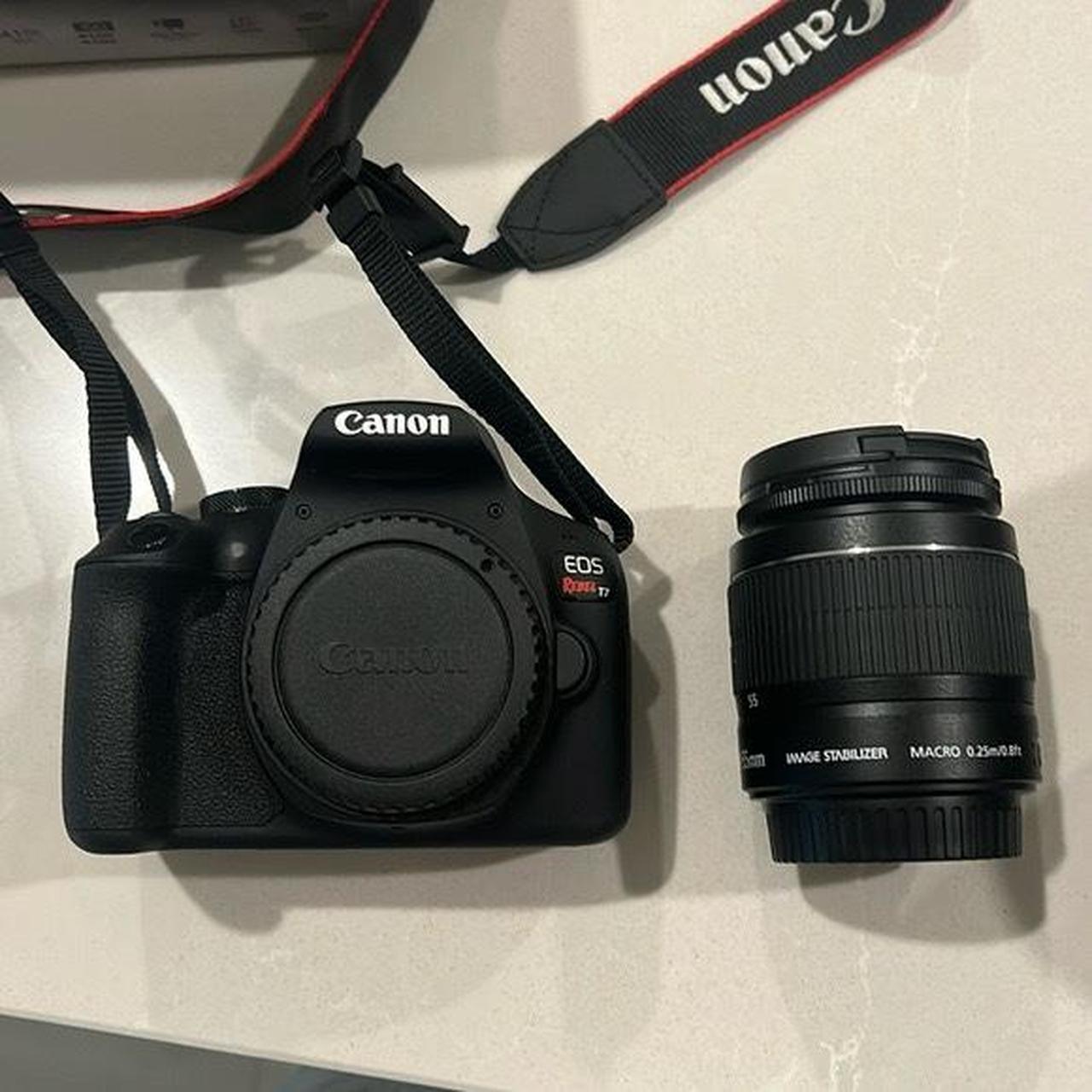 EOS Rebel T7 DSLR with 18-55mm Lens WITH Camera...