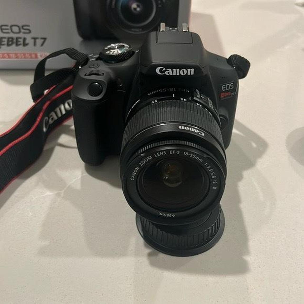 EOS Rebel T7 DSLR with 18-55mm Lens WITH Camera...