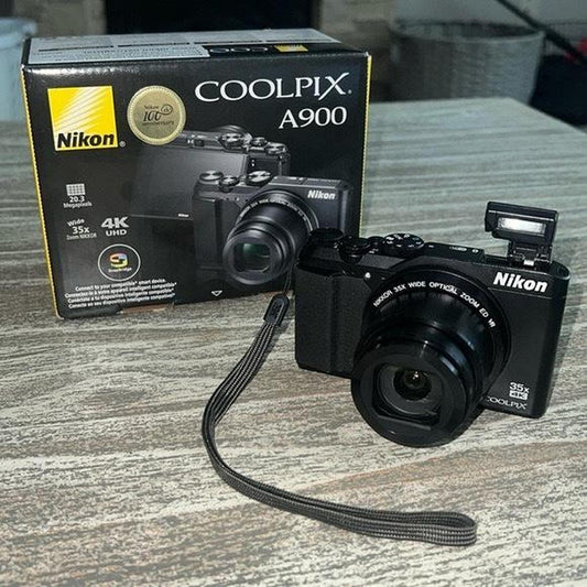 COOLPIX A900 Black Camera          Used maybe 2...